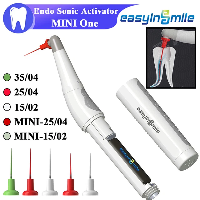 Dental Endodontic Sonic Irrigator Activator With 60 Endo Files Flexible Tips