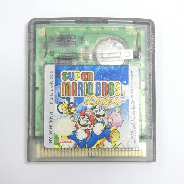 SUPER MARIO BROS Deluxe Jeu Console Nintendo Game Boy Color Pal Eur ...