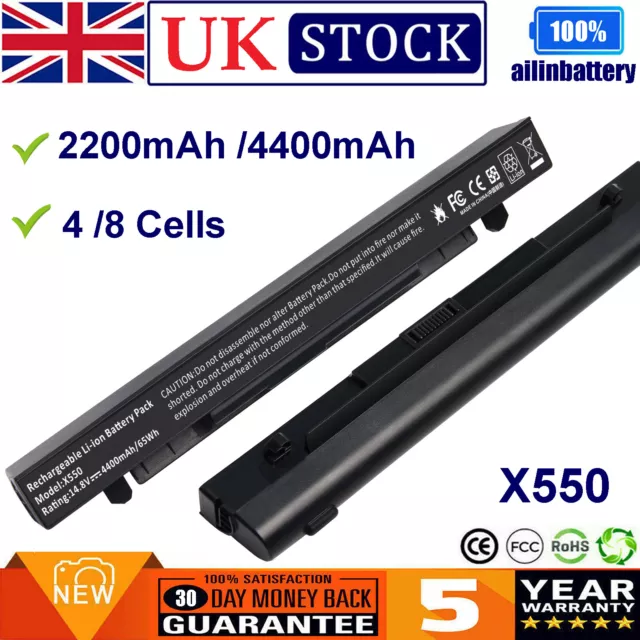 4/8Cells Battery for ASUS A41-X550A X550 X550C X550CA X550B R510 X450 X550C NEW