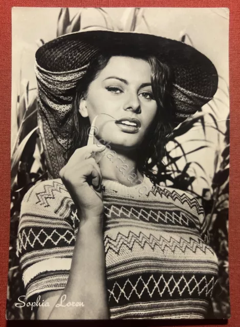 Cartolina Cinema Teatro - Attrice Sophia Loren 1955 ca.