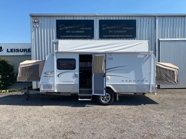 Jayco Outback Expanda Poptop Caravan 2008  Rollout Awning Walls Air Con