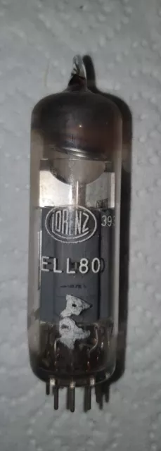 ELL 80 von LORENZ *Valves *Tubes *Röhren *ELL80