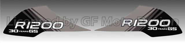 Stickers BMW R1200 GS pour jantes moto - Lot de 4 stickers - Kit