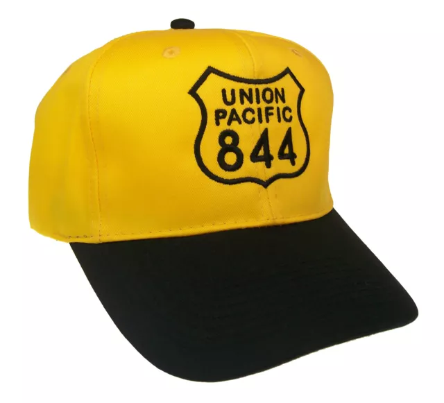Union Pacific Railroad Living Legend #844 Embroidered Railway Cap Hat #40-0844GB