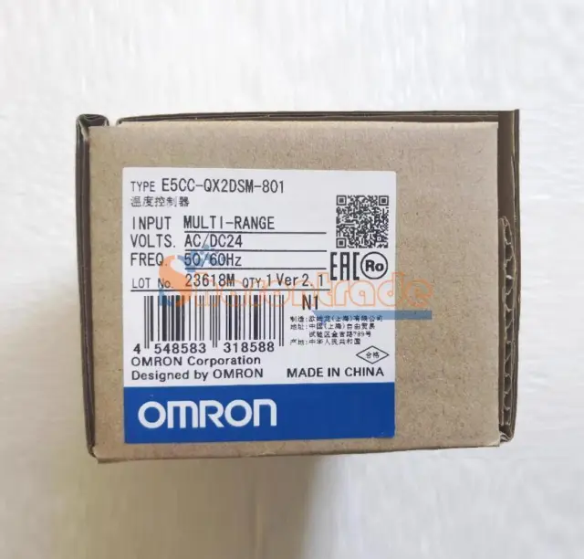 1PCS New Omron E5CC-QX2DSM-801 temperature controller