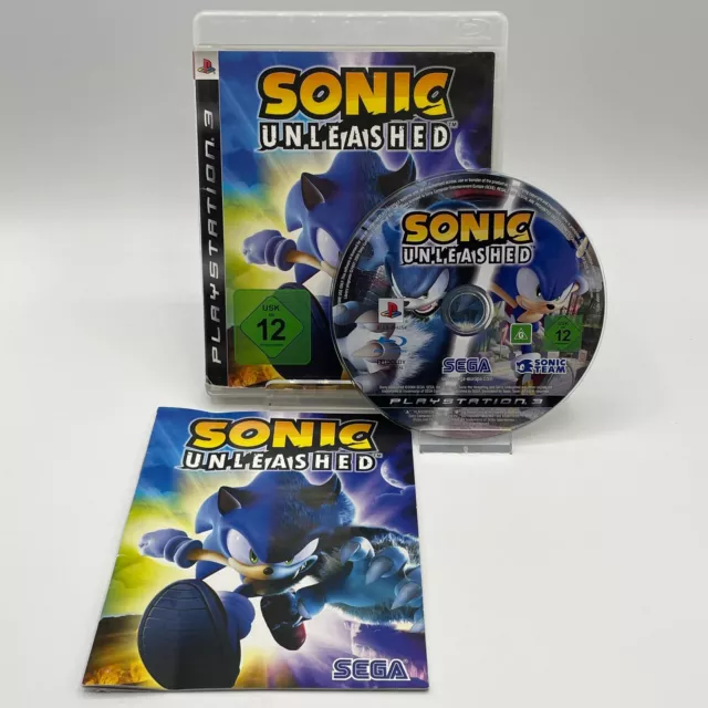 Sonic Unleashed (Sony PlayStation 3 PS3, 2008) inkl. Anleitung