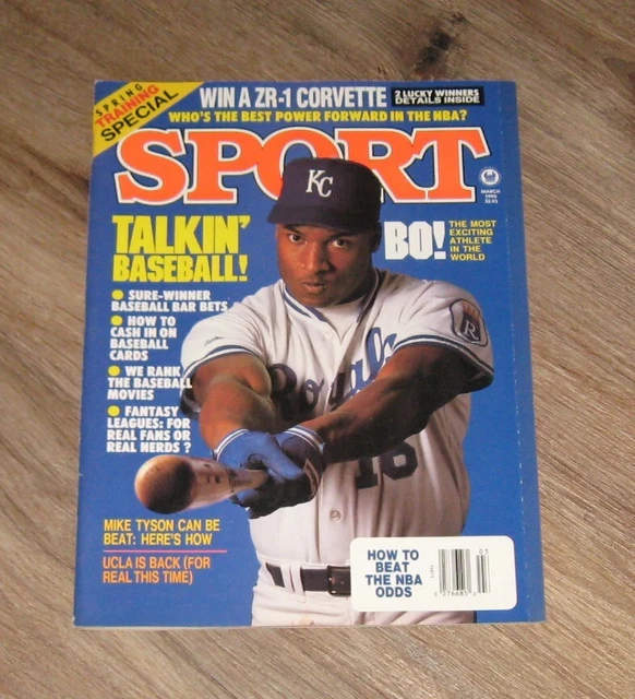 SPORT MAGAZINE MARCH 1990 Steve Yzerman BO JACKSON Mike Tyson 15.00