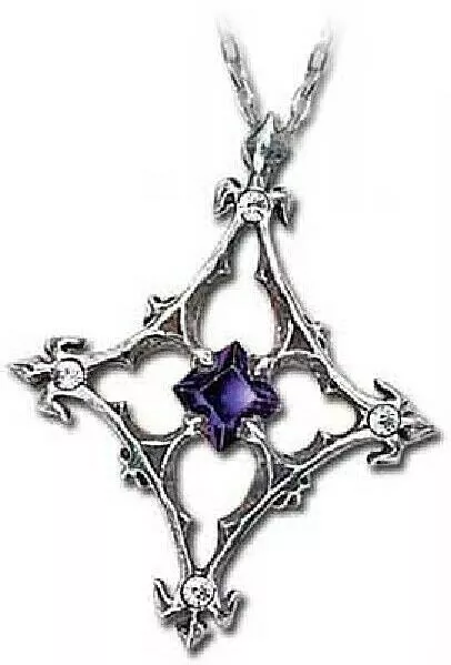 Star Of Udolpho Pendant Pewter Alchemy Gothic