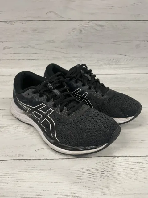 ASICS GEL-EXCITE 7 Running Shoes Sneakers Womens Size 8.5 D Wide Black ...