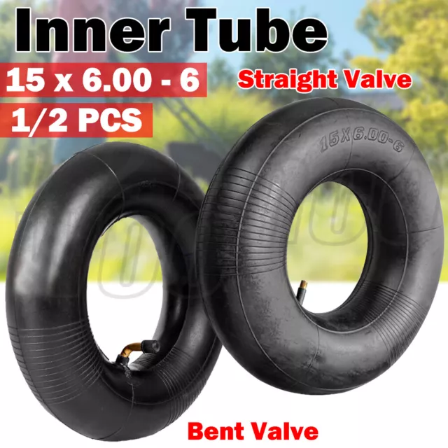 UP 2 Inner Tube 5.00-6 13X5.00-6 145/70-6 Inch Stem Valve Lawn Mower Tire Tyre