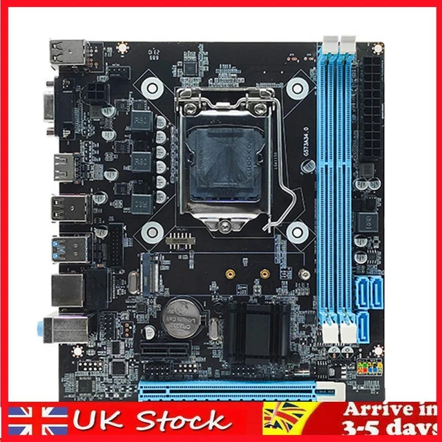 H81 COMPUTER MOTHERBOARD 16GB I/O Interface Micro-ATX LGA1150 PC Main ...