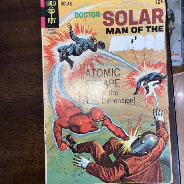 Gold Key: Doctor Solar Man of the Atom Jan January #29 1969 Comic Book