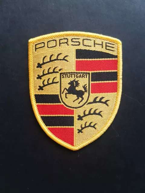 Für PORSCHE AUFNAEHER WAPPEN 53X65mm Blason Porsche ä coudre