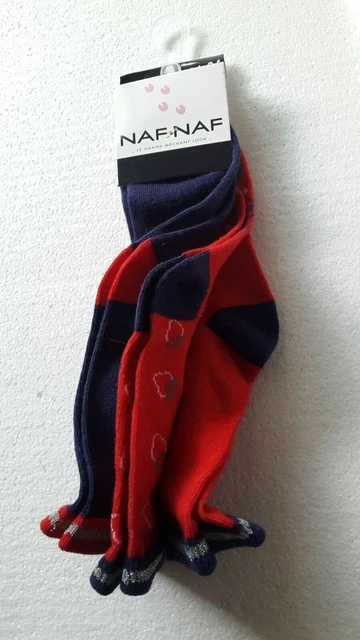 Lot De 2 Paires De Chaussettes Lulu Castagnette - Fille - Taille 31-34 - Blanc Et Rose