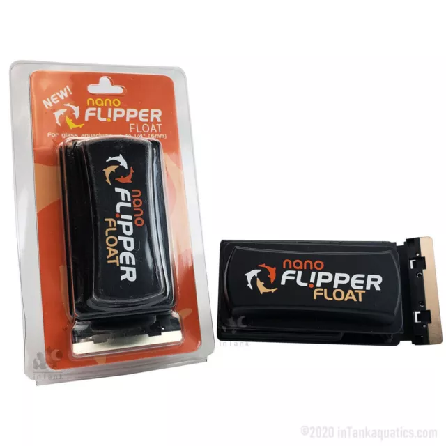 Flipper Nano FLOAT - 2 IN 1 MAGNET AQUARIUM ALGENREINIGER (nur Glas)!