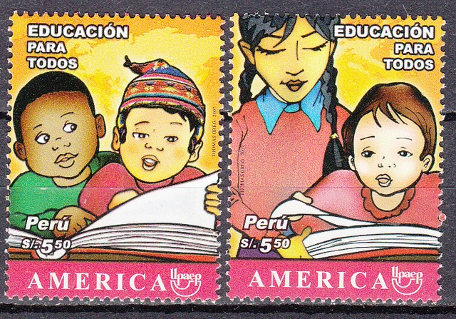 Peru Post 2007 Yvert 1698/99 MNH Upaep