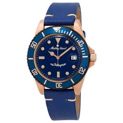 Mathey-Tissot Mathey Vintage Bronze Automatic Blue Dial Men's Watch H901BZBU