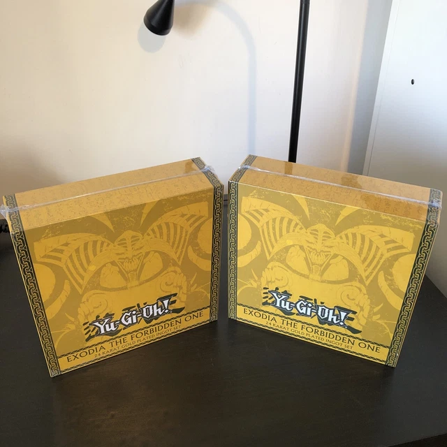 YU-GI-OH! EXODIA THE FORBIDDEN ONE! 24K Gold Plated Ingot Set! 5,000 ...