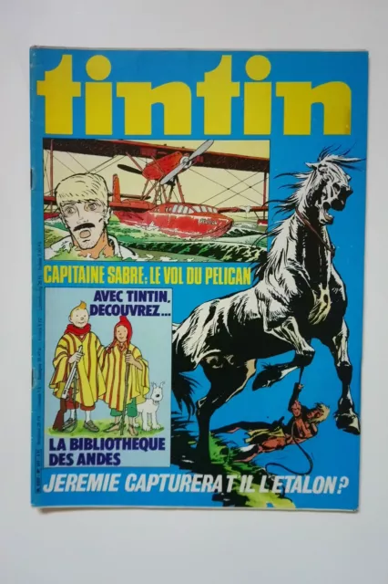 LE JOURNAL DE TINTIN  N°277 du 25/12/1980