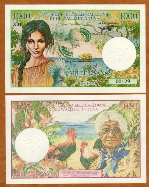 New Caledonia, 1000 Francs, 2023 Private Issue Fantasy