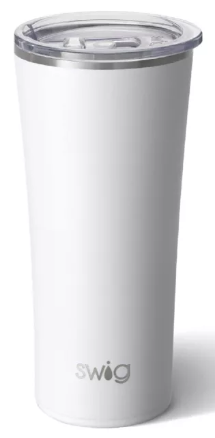 Swig Life 22oz Triple Insulated Stainless Steel Skinny Tumbler with Lid Dishw...