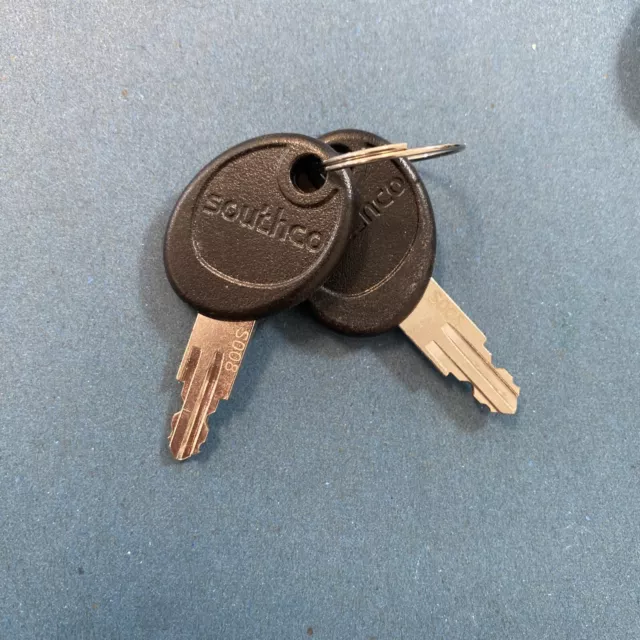 Southco S008 Keys - Pair of Keys