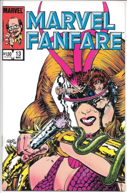 Marvel Fanfare Comic Book #13 Marvel Comics 1984 VERY FINE/NEAR MINT NEW UNREAD