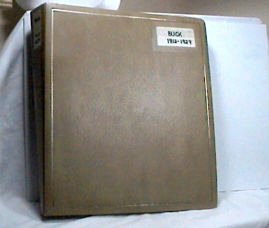 Buick Car Ads In Sheaths & Binder-Most Are 13 1/2" X 11"-About 70 Ads
