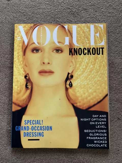Vogue Australia November 1988 magazine vintage excellent cond.