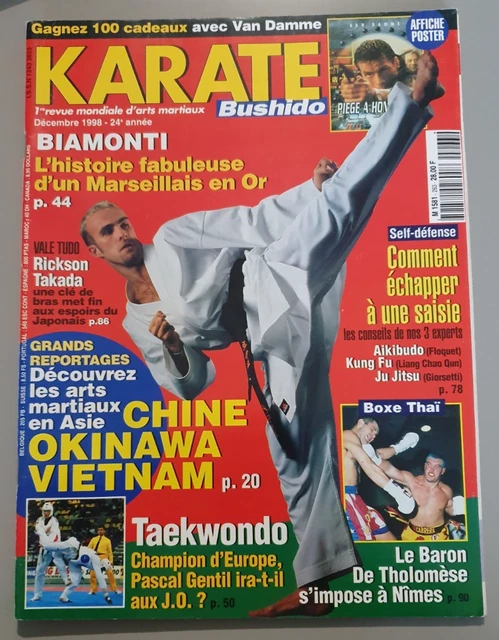 KARATE BUSHIDO N°85 - 1983 - SPECIAL JAPON - ROB KAMAN ( Complet Posters ) EUR 10,00 - FR
