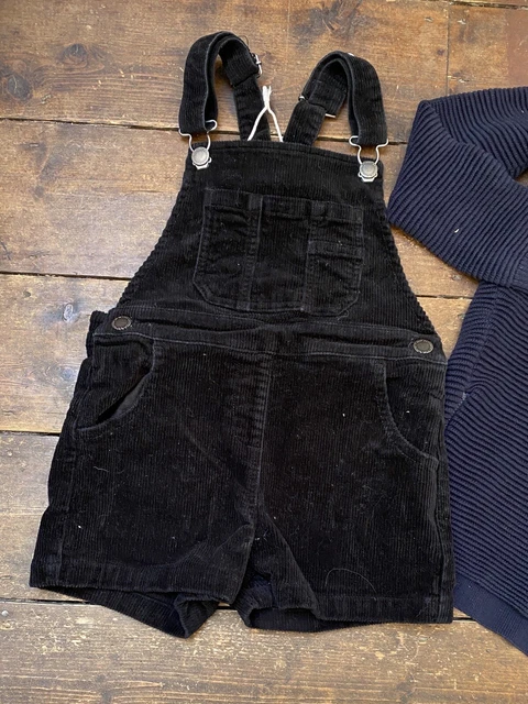 Girls bundle age 6-7 years M&S Next corduroy dungarees shorts tshirts jumpers 3