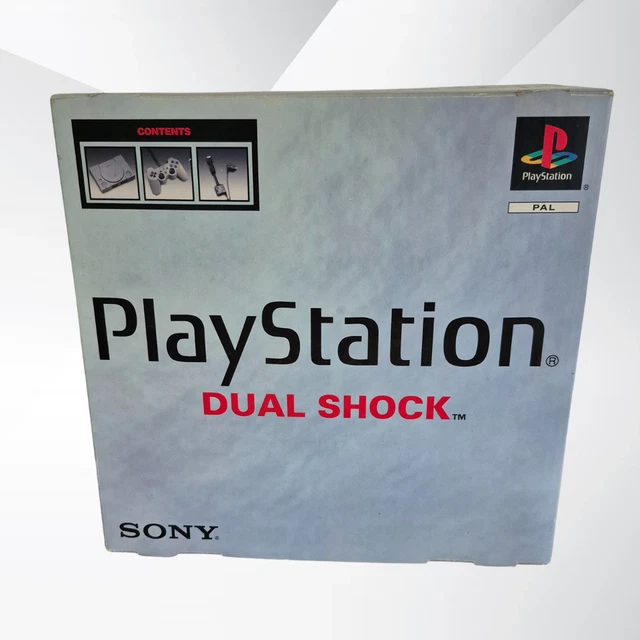 Pal Console SONY PLAYSTATION PS1 Console (PAL) SCPH-9002 B Boxed + 3 Game Bundle £ ...