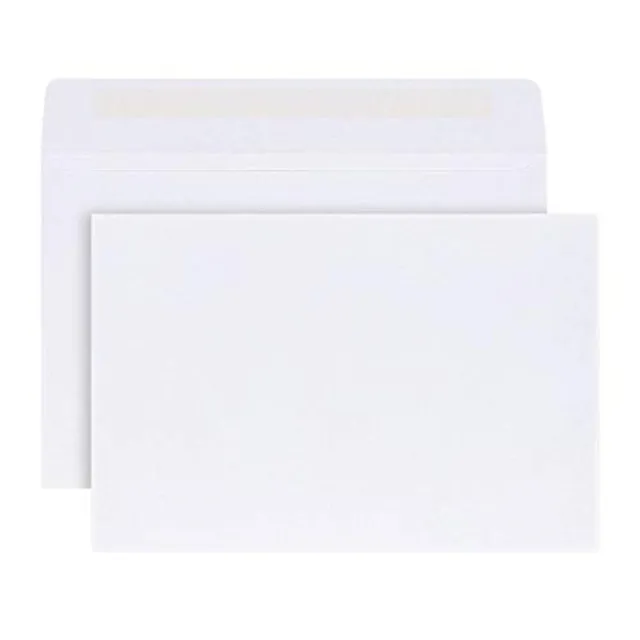 Office Depot Booklet Envelopes, 6in. x 9in, White, Box of 100, 77326