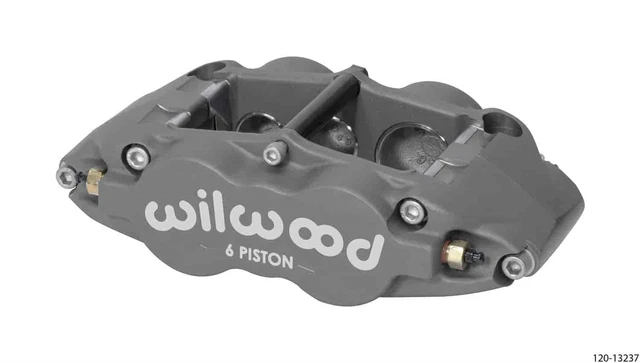 Wilwood 120-13237 FSL6R 6 Piston Brake Caliper Radial Mount Stainless Steel Pist