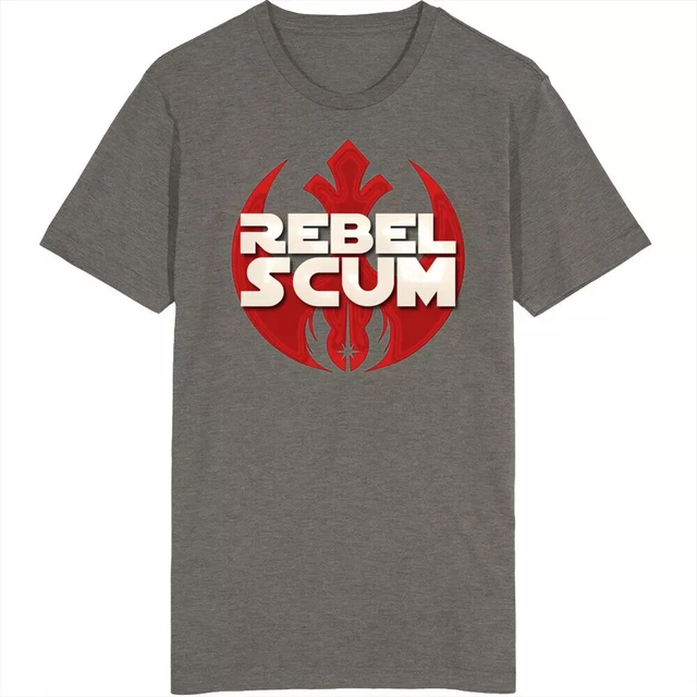 REBEL SCUM SYMBOL Star Wars Funny TShirt £6.46 PicClick UK