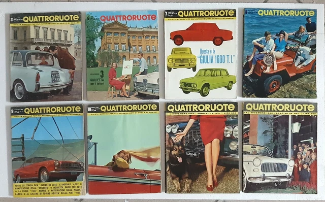 Quattroruote Juin 1992 – Magazine Auto Italien, Voitures Années 90, Bon état
