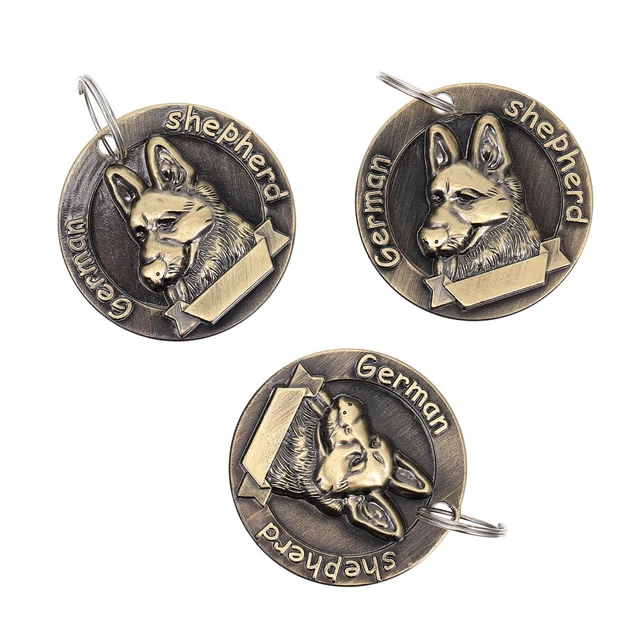 3 Pcs Identificazione Dell'animale Domestico Portachiavi Animale Animale Collana