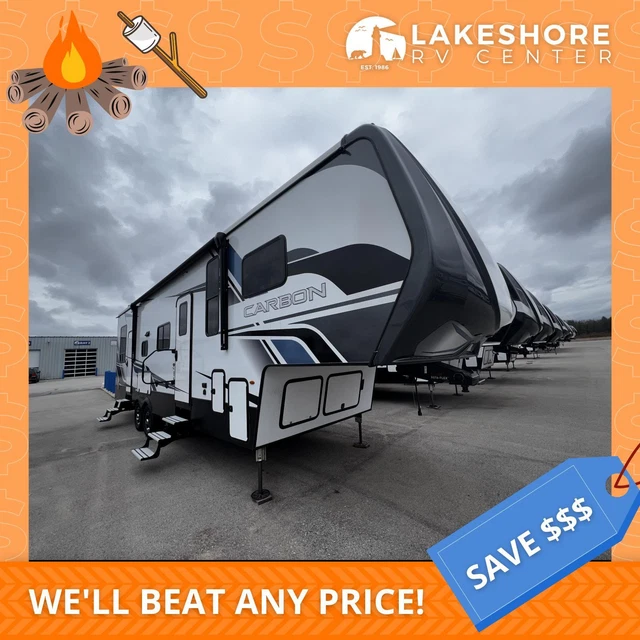 2022 Keystone RV Carbon 338 Toy Hauler 5th Wheel Delivery Available