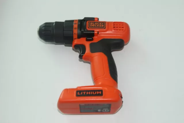 Black & Decker LDX172C Cordless Drill & Driver, 7.2 Volt – Toolbox Supply