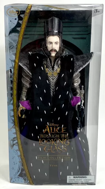 Disney Store Alice Through The Looking Glass Live Action Movie Time Doll New