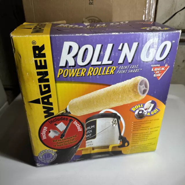 Wagner Power Roller Roll N Go Painting Kit 0514010 Unused