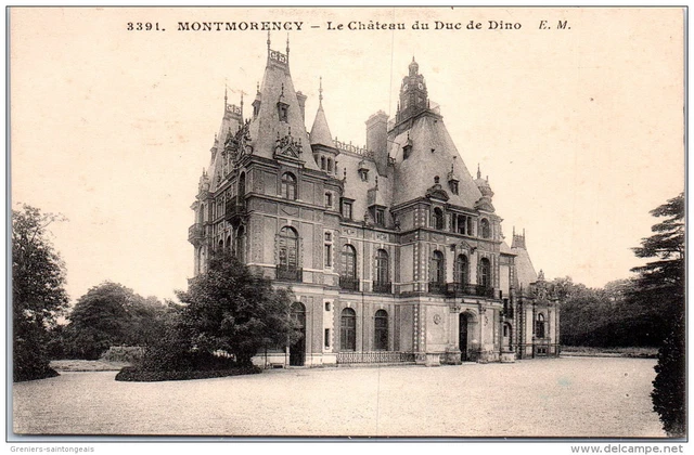 95 MONTMORENCY - le CHATEAU du duc de dino