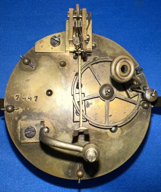 An Early French Countwheel Clock Movement. 3