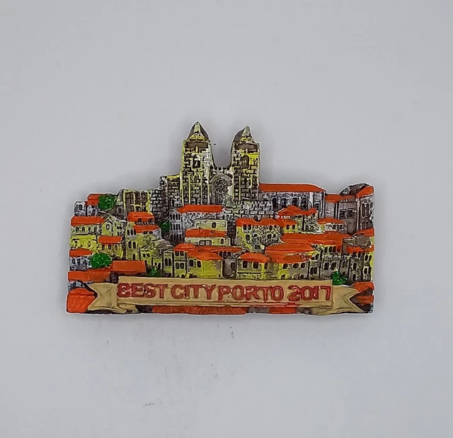 Magnete Calamita Resina Frigo  Souvenir Fridge Magnet Porto Portogallo