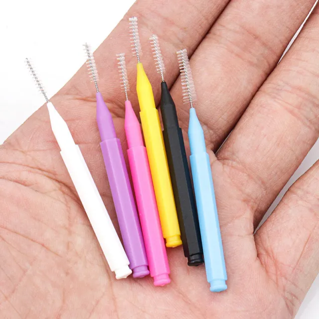 10Pcs Cleaner Interdental Brush Dental Floss Brushes Tooth Picks Flossers Pick f