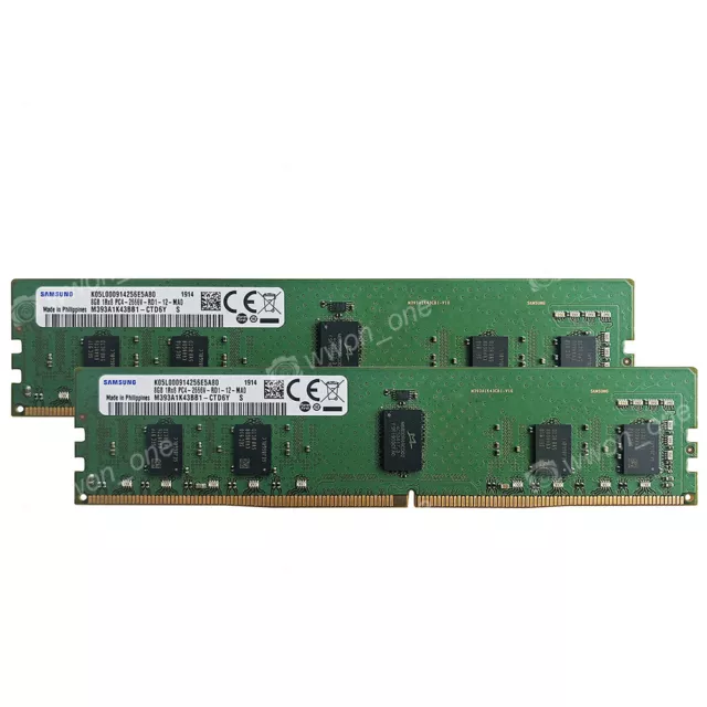 MÉMOIRE SERVEUR DELL 16 Go PC4-21300 DDR4-2666V ECC REG 2RX8 288