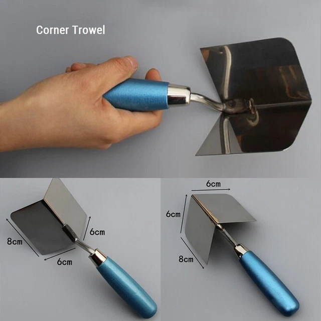 Outil à Main Truelle DIY Acier Inoxydable Couvrant Interne Et Externe Pratique