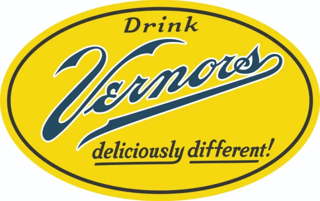 Vernors Metal Sign-Meaures 15" x  23.5". Nice Wall Decor