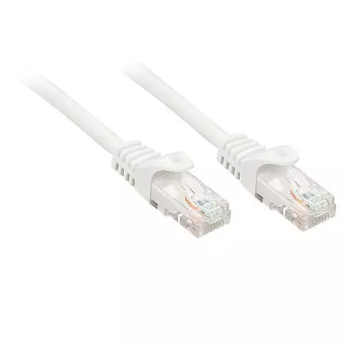 Lindy Rj45/Rj45 Cat6 2m cavo di rete Bianco U/UTP (UTP)