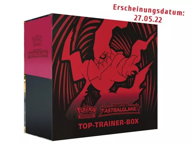 Astralglanz Top Trainer Box deutsch OVP Pokemon TCG Sammelkarten